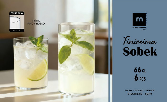 La Mediterranea Vaso Finissima Sobek 66cl MD La Mediterranea Vaso Finissima Sobek 66cl MD