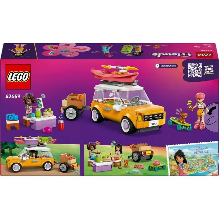 Lego 42659 Viaje por carretera con amigos - Set de construcción para niñas de 6 años Lego 42659 Viaje por carretera con amigos - Set de construcción para niñas de 6 años