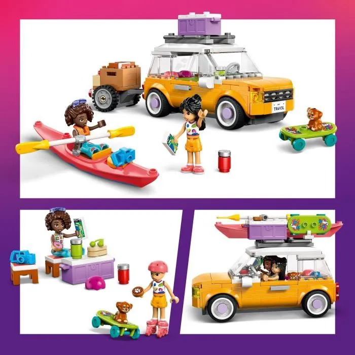 Lego 42659 Viaje por carretera con amigos - Set de construcción para niñas de 6 años Lego 42659 Viaje por carretera con amigos - Set de construcción para niñas de 6 años