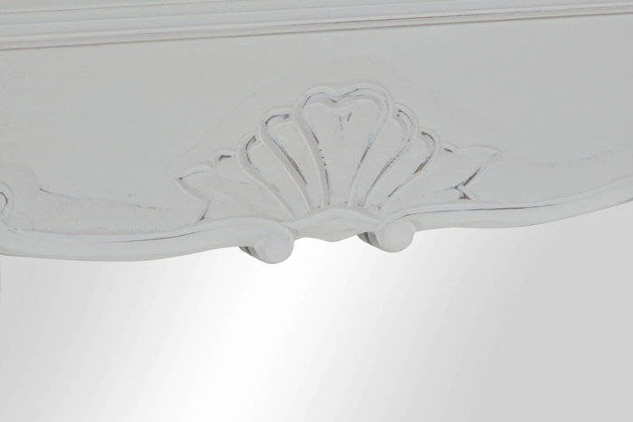 DKD Home Decor Espejo de Madera 117x5x63,3 Natural Blanco DKD Home Decor Espejo de Madera 117x5x63,3 Natural Blanco