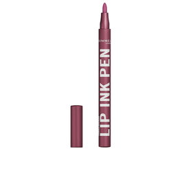 Rimmel London Lip Ink Pen Labial Líquido #220-Felted Flush 1.7 ml - Aplicador de Precisión, Color Satinado Duradero y Ligero