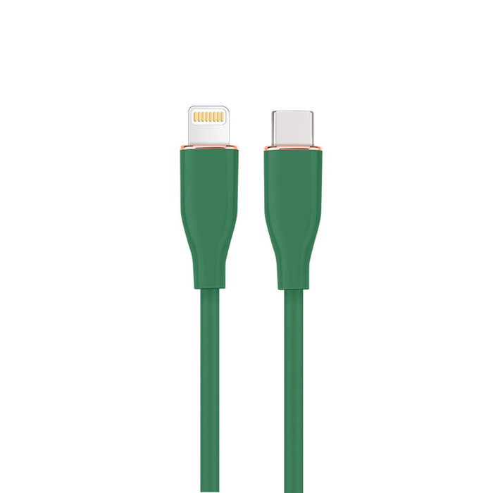 Gembird Cable de carga y datos Lightning 1,5 m Verde