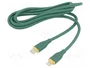 Gembird Cable USB Type-C a Lightning 1,5 m Verde