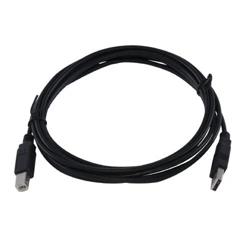 Kramer Cable USB 2.0 de 1.8 m, USB A Macho a USB B Macho, 480 Mbit/s, Negro