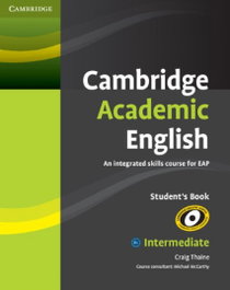 Cambridge Academic English B1 Intermediate Student's Book