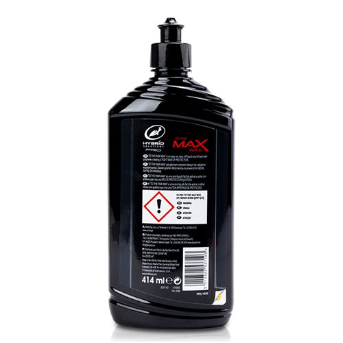 Turtle Wax TW53710 Cera Líquida de Grafeno Max - Protección Superior, Acabado Brillante, Aplicación Rápida para Vehículo