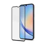 Celly FULL GLASS Protector de Pantalla para Samsung Galaxy A34 5G - Vidrio Templado 9H, Resistente a Rayones, Anti-Huellas, Bordes Redondeados, 1 Unidad
