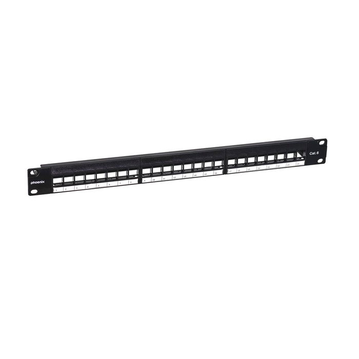 Phoenix technologies PHTN30124 Patch Panel Modular Vacío de 24 Puertos