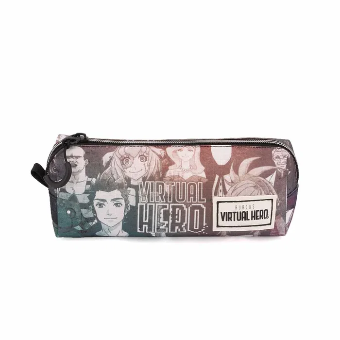 Virtual Hero Estuche Portatodo Cuadrado HS VH Marrón poliéster 21x7x5.5cm Capacidad 0.80L Virtual Hero Estuche Portatodo Cuadrado HS VH Marrón poliéster 21x7x5.5cm Capacidad 0.80L