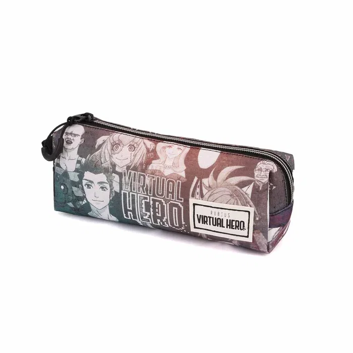 Virtual Hero Estuche Portatodo Cuadrado HS VH Marrón poliéster 21x7x5.5cm Capacidad 0.80L Virtual Hero Estuche Portatodo Cuadrado HS VH Marrón poliéster 21x7x5.5cm Capacidad 0.80L