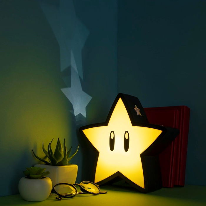 Paladone Lámpara Super Mario Super Estrella Luz Decorativa