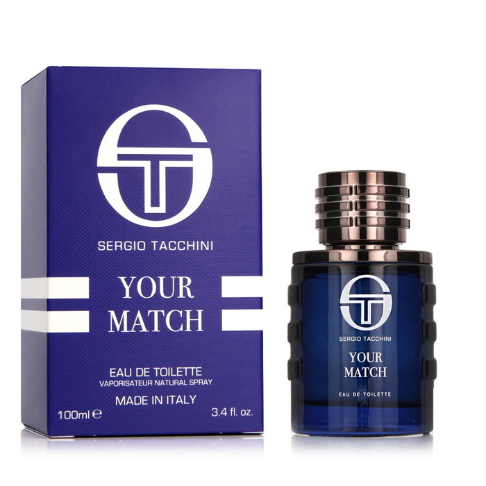 Sergio Tacchini Your Match Eau de Toilette 100 ml Spray