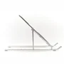 Iggual Soporte Plegable de Aluminio para Portátiles de hasta 17 Pulgadas, Plata