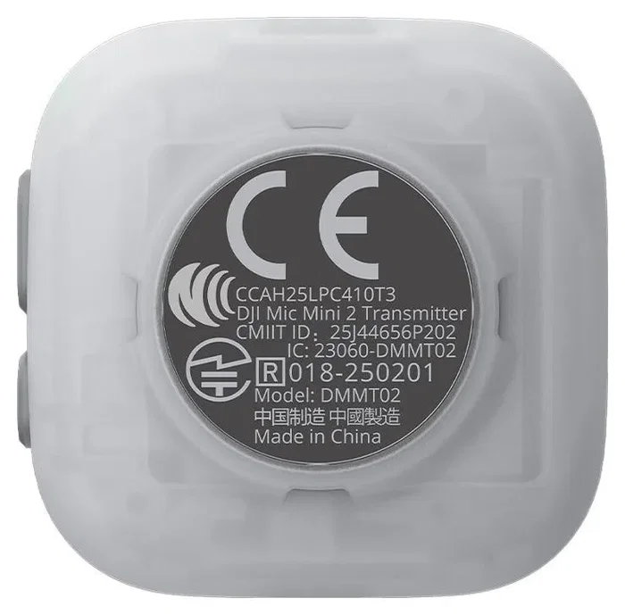 DJI Mic Mini 2 Micrófono Inalámbrico - 1 Transmisor y 1 Receptor - AACXH30808