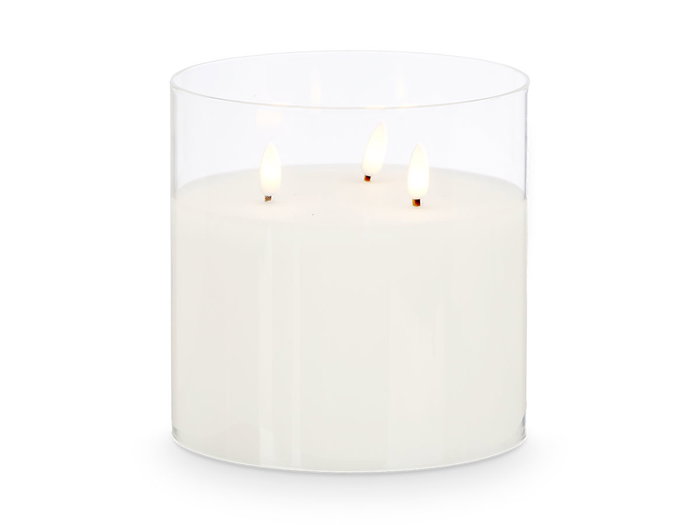 Giftdecor Vela Led 3 Luces en Vaso de Cristal 15x15x15 cm (Set de 6) Giftdecor Vela Led 3 Luces en Vaso de Cristal 15x15x15 cm (Set de 6)