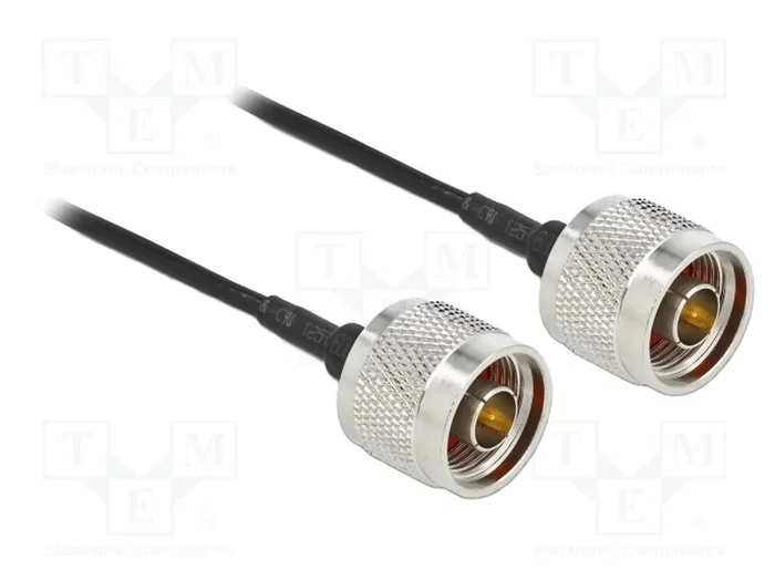 DeLOCK Cable de antena N macho a N macho LMR/CFD100 1 m