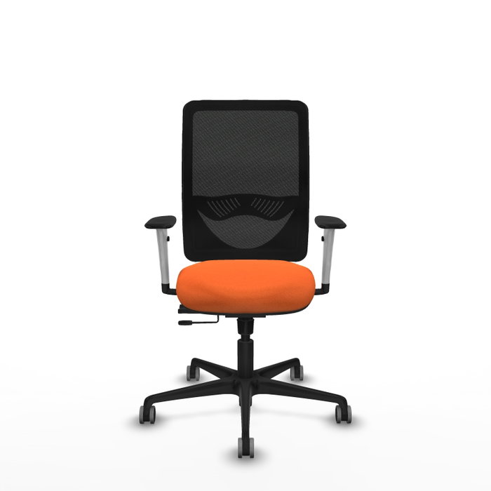PIQUERAS Y CRESPO Silla de oficina Zulema Naranja y Negro PIQUERAS Y CRESPO Silla de oficina Zulema Naranja y Negro