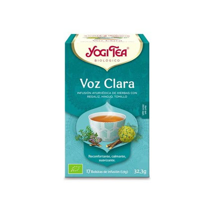 YOGI TEA Voz Clara 17 bolsitas