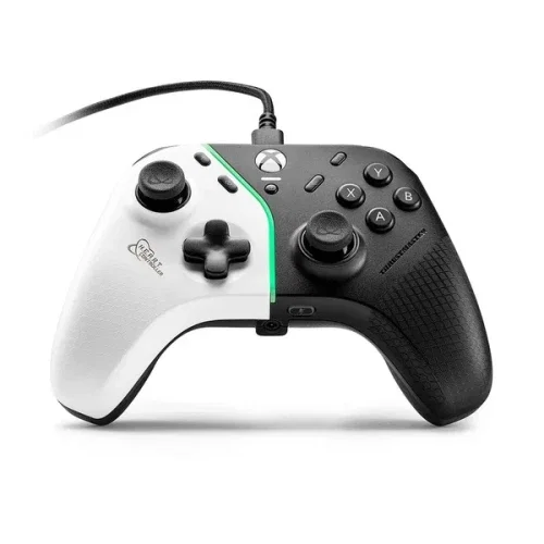 Thrustmaster 4460237 Gamepad H.E.A.R.T Controller Inalámbrico para Xbox Series, Xbox One y PC, Blanco/Negro