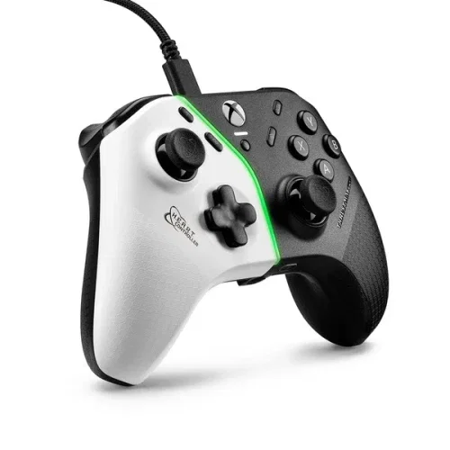 Thrustmaster 4460237 Gamepad H.E.A.R.T Controller Inalámbrico para Xbox Series, Xbox One y PC, Blanco/Negro