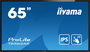 Iiyama Pantalla Señalización Interactiva T6562AS-B1 65" IPS 4K Ultra HD 500 cd/m² Android 8.0 24/7 Negro Pantalla Táctil