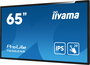 Iiyama Pantalla Señalización Interactiva T6562AS-B1 65" IPS 4K Ultra HD 500 cd/m² Android 8.0 24/7 Negro Pantalla Táctil