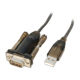 Lindy USB to Serial Converter Lite 42855, RS232 a USB Tipo A, 1,5 m
