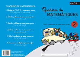 REBOST Cuaderno Matemàtiques Nº 2 (Set de 5)