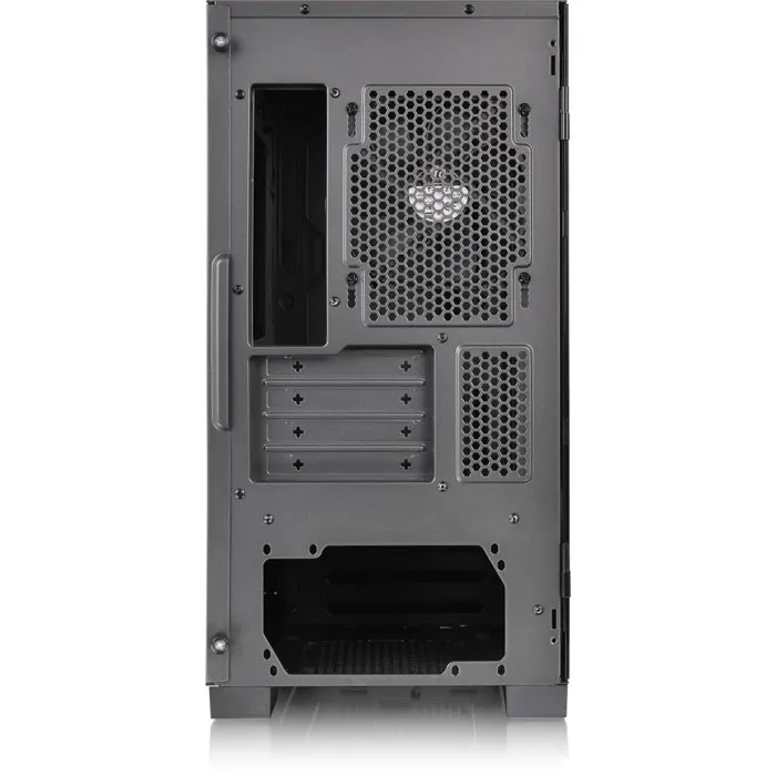 Thermaltake S100 Caja PC Micro-ATX / Mini-ITX, Sin Fuente, Mini Torre, Panel Lateral Vidrio Templado, Negro