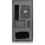 Thermaltake S100 Caja PC Micro-ATX / Mini-ITX, Sin Fuente, Mini Torre, Panel Lateral Vidrio Templado, Negro