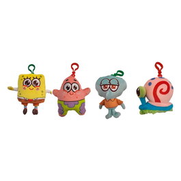 Bob Esponja Llaveros Peluche 10 cm Surtido (12)