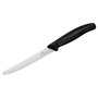 Victorinox Swiss Classic Kitchen Set de 4 piezas con mango rojo/plata.