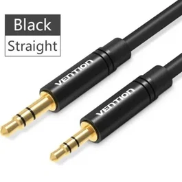 Vention BALBH Cable Estéreo Jack 3.5mm Macho a 2.5mm Macho 2m Negro