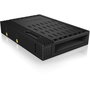 ICY BOX IB-puño StS Adaptador Universal para Disco Duro 2.5" a Bahía 3.5" - Carcasa de Plástico Negro