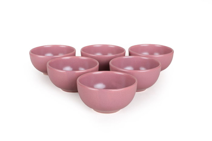 Hermia ST101106F990A0000000AZ1000 Juego de Salseras 8 cm 110 ml Cerámica Violeta Apto Lavavajillas Pack 6 Unidades Hermia ST101106F990A0000000AZ1000 Juego de Salseras 8 cm 110 ml Cerámica Violeta Apto Lavavajillas Pack 6 Unidades