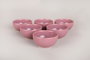 Hermia ST101106F990A0000000AZ1000 Juego de Salseras 8 cm 110 ml Cerámica Violeta Apto Lavavajillas Pack 6 Unidades