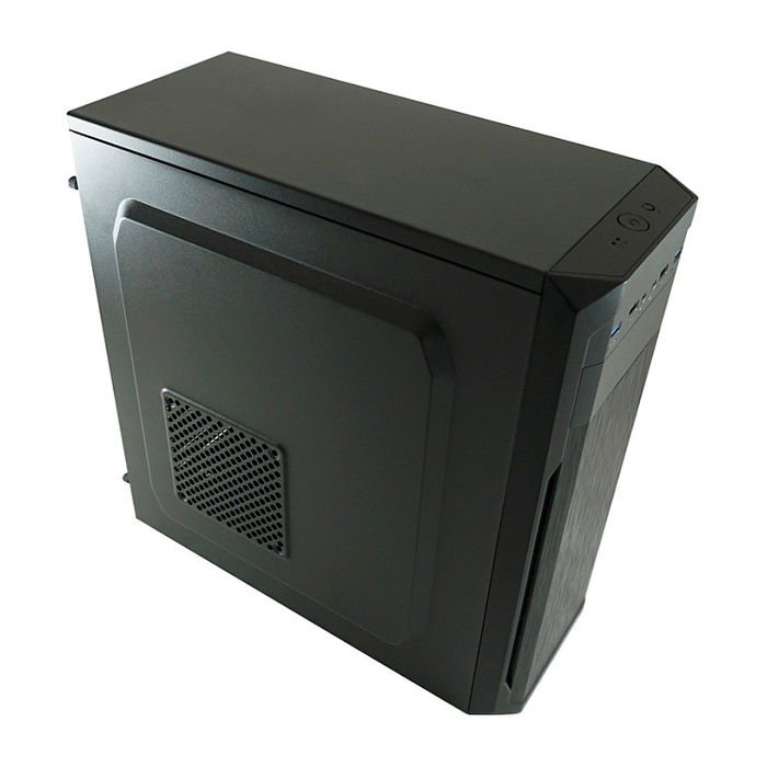 LC-Power 7039B Torre PC Midi-Tower Negro - Compatible con ATX, micro-ATX, Mini-ITX, 7 Ranuras, 1x 5.25", USB 3.2 Gen 1