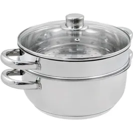 Baumalu BAU3216383426277 Combinación de Vapor 24 cm 2 Cuerpos