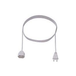 Bachmann Euro-Verlängerung 230V/2,5A weiß 2m