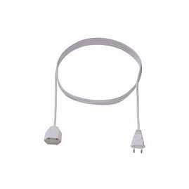 Bachmann Euro-Verlängerung 230V/2,5A weiß 2m Bachmann Euro-Verlängerung 230V/2,5A weiß 2m