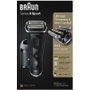 Braun Series 9 9352cc Sport Máquina de Afeitar Eléctrica con Estación de Limpieza y Carga - 4 Cabezales, Negro/Gris, Incluye Maletín de Viaje