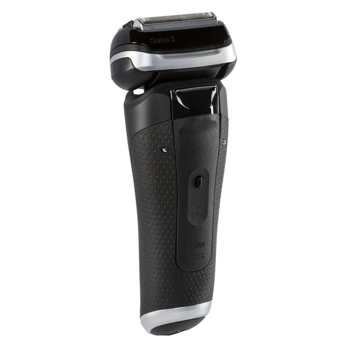 Braun Series 9 9352cc Sport Máquina de Afeitar Eléctrica con Estación de Limpieza y Carga - 4 Cabezales, Negro/Gris, Incluye Maletín de Viaje