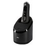 Braun Series 9 9352cc Sport Máquina de Afeitar Eléctrica con Estación de Limpieza y Carga - 4 Cabezales, Negro/Gris, Incluye Maletín de Viaje