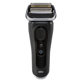 Braun Series 9 9352cc Sport Máquina de Afeitar Eléctrica con Estación de Limpieza y Carga - 4 Cabezales, Negro/Gris, Incluye Maletín de Viaje