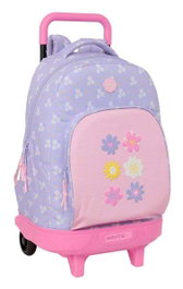 Safta Mochila Bouquet con Ruedas Compacta Extraíble 450x330x220mm