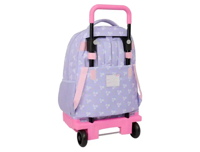 Safta Mochila escolar grande con ruedas compact extraible bouquet 450x330x220 mm