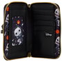 Loungefly Cartera Jack Skellington Pesadilla Antes de Navidad Disney, Cartera con Cremallera de Cuero Vegano