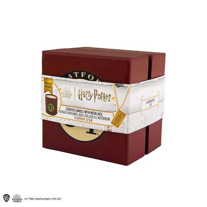 Cinereplicas Vela Andén 9 y 3/4 y Collar - Harry Potter, Réplica Oficial, CINEF010