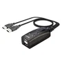 Lindy 32165 Conmutador KVM 2 Ordenadores con Puertos USB para Teclado y Ratón, Negro