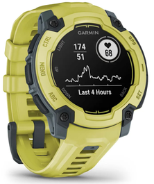 Garmin Instinct E Reloj Inteligente para Exteriores, 45 mm, Color Amarillo, Referencia 010-02933-01